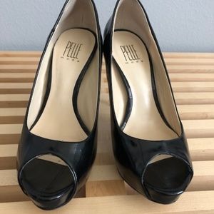 Pelle Moda Vintage Eel Skin Pump - Black 7